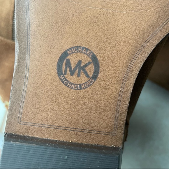 Michael Kors Malin Grommet Suede Boot Over Knee OTK OTN size 5.5 women’s boots - Picture 15 of 17